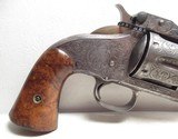 ANTIQUE SMITH & WESSON SECOND MODEL .44 AMERICAN CALIBER PRESENTATION ENGRAVED REVOLVER from COLLECTING TEXAS - 6 of 18