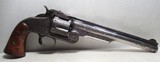 ANTIQUE SMITH & WESSON SECOND MODEL .44 AMERICAN CALIBER PRESENTATION ENGRAVED REVOLVER from COLLECTING TEXAS - 5 of 18
