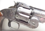 ANTIQUE SMITH & WESSON SECOND MODEL .44 AMERICAN CALIBER PRESENTATION ENGRAVED REVOLVER from COLLECTING TEXAS - 7 of 18