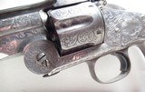 ANTIQUE SMITH & WESSON SECOND MODEL .44 AMERICAN CALIBER PRESENTATION ENGRAVED REVOLVER from COLLECTING TEXAS - 3 of 18