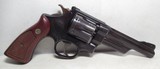 SMITH & WESSON .357 MAGNUM REVOLVER from COLLECTING TEXAS – 3 1/2” BARREL – POSSIBLY FIRST ONE MADE – FACTORY LETTER – CIRCA 1950 - 4 of 21