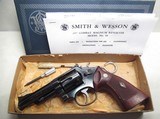 SCARCE MODEL 19 SMITH & WESSON .357 MAGNUM REVOLVER from COLLECTING TEXAS – 4 SCREW VARIATION – ORIGINAL BOX – FACTORY LETTER - 1 of 16