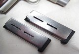 KIMBER COMPACT ALUMINUM STAINLESS .45 AUTOMATIC PISTOL from COLLECTING TEXAS – 2 EXTRA WILSON COMBAT MAGAZINES - 15 of 15