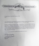 TEXAS SHIPPED SMITH & WESSON MODEL 29-2 REVOLVER from COLLECTING TEXAS - .44 MAGNUM – FACTORY LETTER & DOCS. - 20 of 20