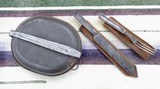 ANTIQUE PHILIPPINE CAMPAIGN USED COLT S.A.A. REVOLVER with UNIFORM, HAT, HOLSTER, BELT, MESS KIT, ETC. from COLLECTING TEXAS - 15 of 19