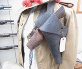 ANTIQUE PHILIPPINE CAMPAIGN USED COLT S.A.A. REVOLVER with UNIFORM, HAT, HOLSTER, BELT, MESS KIT, ETC. from COLLECTING TEXAS - 14 of 19