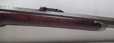 RARE EARLY 1874 SHARPS SPORTING RIFLE from COLLECTING TEXAS – SHIPPED to WALTER COOPER in BOZEMAN, MONTANA in 1872 - Image 4 of 23