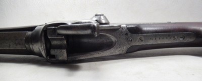 RARE EARLY 1874 SHARPS SPORTING RIFLE from COLLECTING TEXAS – SHIPPED to WALTER COOPER in BOZEMAN, MONTANA in 1872 - Image 13 of 23