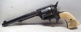 OUTSTANDING CUSTOM ENGRAVED COLT SINGLE ACTION ARMY REVOLVER from COLLECTING TEXAS – GOLD ACCENTS – MADE 1910 - 6 of 21