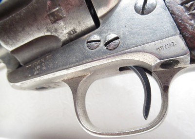 VERY INTERESTING COLT S.A.A. REVOLVER from COLLECTING TEXAS – HENRY NETTLETON INSPECTED – U.S. GOVT. SHIPPED in 1878 - Image 8 of 21