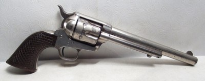 VERY INTERESTING COLT S.A.A. REVOLVER from COLLECTING TEXAS – HENRY NETTLETON INSPECTED – U.S. GOVT. SHIPPED in 1878 - Image 1 of 21