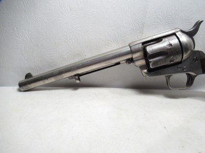 VERY INTERESTING COLT S.A.A. REVOLVER from COLLECTING TEXAS – HENRY NETTLETON INSPECTED – U.S. GOVT. SHIPPED in 1878 - Image 6 of 21