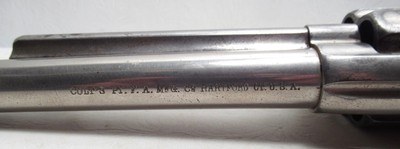 VERY INTERESTING COLT S.A.A. REVOLVER from COLLECTING TEXAS – HENRY NETTLETON INSPECTED – U.S. GOVT. SHIPPED in 1878 - Image 10 of 21