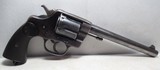 NICE 125 YEAR-OLD COLT NEW SERVICE REVOLVER from COLLECTING TEXAS – 44-40 CALIBER – 7 1/2” BARREL - 1 of 17