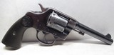 COLT NEW SERVICE REVOLVER from COLLECTING TEXAS – 44-40 CALIBER with 5 1/2” BARREL – MADE 1905 - 5 of 17
