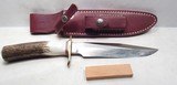 GROUP of 3 RANDALL KNIVES with ORIGINAL SHEATH and STONE from COLLECTING TEXAS - 8 of 18