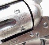 ANTIQUE COLT S.A.A. .45 CONDEMNED by GOVT. INSPECTOR & SHIPPED as CIVILIAN to WESTERN DISTRIBUTOR B. KITTREDGE, CINCINNATI, OHIO in 1876 - Image 4 of 22