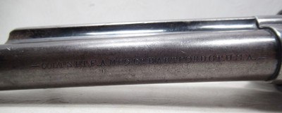 ANTIQUE COLT S.A.A. .45 CONDEMNED by GOVT. INSPECTOR & SHIPPED as CIVILIAN to WESTERN DISTRIBUTOR B. KITTREDGE, CINCINNATI, OHIO in 1876 - Image 11 of 22