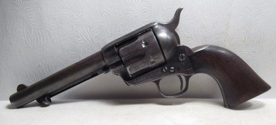 ANTIQUE PHILIPPINE CAMPAIGN USED COLT S.A.A. REVOLVER with UNIFORM, HAT, HOLSTER, BELT, MESS KIT, ETC. from COLLECTING TEXAS - Image 2 of 19