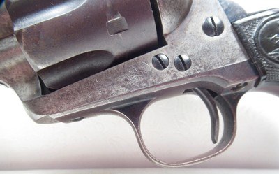 ANTIQUE DALLAS, TEXAS SHIPPED COLT S.A.A. REVOLVER from COLLECTING TEXAS – FACTORY LETTER – SHIPPED 1888 - .45 CAL. - Image 6 of 18