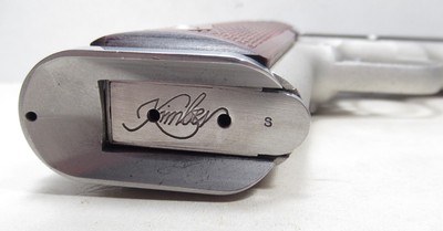 KIMBER COMPACT ALUMINUM STAINLESS .45 AUTOMATIC PISTOL from COLLECTING TEXAS – 2 EXTRA WILSON COMBAT MAGAZINES - Image 13 of 15