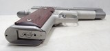 KIMBER COMPACT ALUMINUM STAINLESS .45 AUTOMATIC PISTOL from COLLECTING TEXAS – 2 EXTRA WILSON COMBAT MAGAZINES - Image 12 of 15