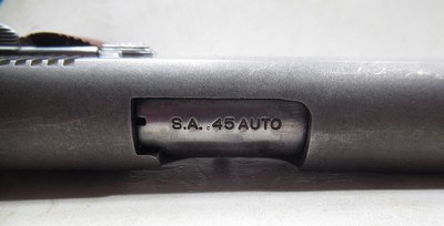 SPRINGFIELD ARMORY CHAMPION MODEL .45 CALIBER PISTOL from COLLECTING TEXAS – EXTRA FEATURES - Image 7 of 13