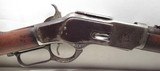 ANTIQUE WINCHESTER MODEL 1873 SADDLE RING CARBINE from COLLECTING TEXAS – NICKEL FINISH – FACTORY LETTER – SHIPPED 1883 - Image 3 of 19
