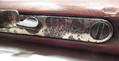 ANTIQUE WINCHESTER MODEL 1873 SADDLE RING CARBINE from COLLECTING TEXAS – NICKEL FINISH – FACTORY LETTER – SHIPPED 1883 - Image 15 of 19