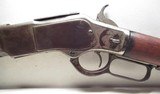 ANTIQUE WINCHESTER MODEL 1873 SADDLE RING CARBINE from COLLECTING TEXAS – NICKEL FINISH – FACTORY LETTER – SHIPPED 1883 - Image 6 of 19