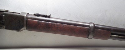 ANTIQUE WINCHESTER MODEL 1873 SADDLE RING CARBINE from COLLECTING TEXAS – NICKEL FINISH – FACTORY LETTER – SHIPPED 1883 - Image 4 of 19