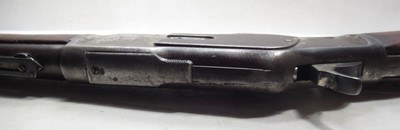 ANTIQUE WINCHESTER MODEL 1873 SADDLE RING CARBINE from COLLECTING TEXAS – NICKEL FINISH – FACTORY LETTER – SHIPPED 1883 - Image 10 of 19