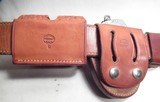 EL PASO SADDLERY MADE GUN RIG with SMITH & WESSON HANDCUFFS from COLLECTING TEXAS - Image 9 of 13