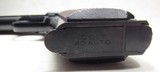 HIGH CONDITION COLT NATIONAL MATCH .45 PISTOL from COLLECTING TEXAS – SHIPPED 1933 – MANY DOCUMENTS INCLUDED - Image 10 of 19