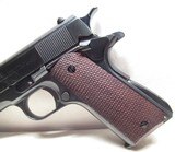 HIGH CONDITION COLT NATIONAL MATCH .45 PISTOL from COLLECTING TEXAS – SHIPPED 1933 – MANY DOCUMENTS INCLUDED - Image 4 of 19