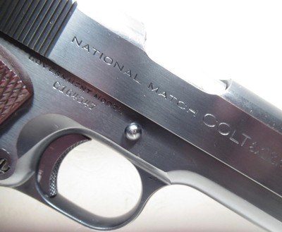 HIGH CONDITION COLT NATIONAL MATCH .45 PISTOL from COLLECTING TEXAS – SHIPPED 1933 – MANY DOCUMENTS INCLUDED - Image 2 of 19