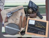 ANTIQUE COLT SINGLE ACTION ARMY U.S. CAVALRY REVOLVER from COLLECTING TEXAS – MANY ACCESSORIES INCLUDED – SHIPPED 1890