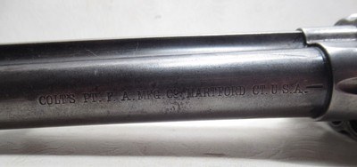 ANTIQUE COLT SINGLE ACTION ARMY U.S. CAVALRY REVOLVER from COLLECTING TEXAS – MANY ACCESSORIES INCLUDED – SHIPPED 1890 - Image 10 of 22