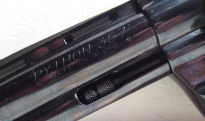 1962 COLT PYTHON REVOLVER from COLLECTING TEXAS – FORMER PROPERTY of TEXAS RANGER RON STEWART – “D.P.S.” MARKED and SHIPPED - Image 5 of 20