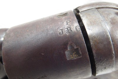 RARE COLT 1861 NAVY-NAVY CONVERSION REVOLVER from COLLECTING TEXAS - Image 4 of 21