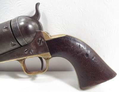 RARE COLT 1861 NAVY-NAVY CONVERSION REVOLVER from COLLECTING TEXAS - Image 2 of 21