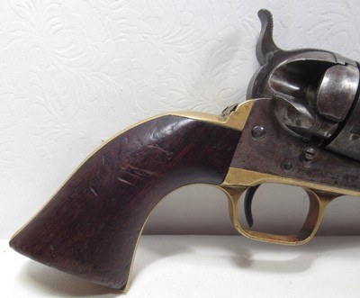 RARE COLT 1861 NAVY-NAVY CONVERSION REVOLVER from COLLECTING TEXAS - Image 8 of 21