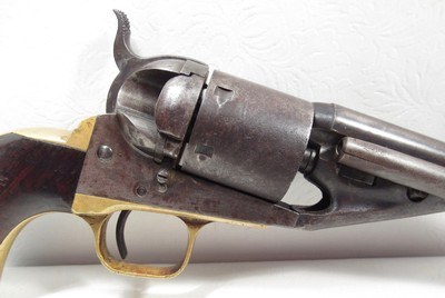 RARE COLT 1861 NAVY-NAVY CONVERSION REVOLVER from COLLECTING TEXAS - Image 9 of 21