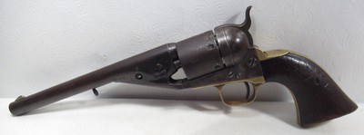 RARE COLT 1861 NAVY-NAVY CONVERSION REVOLVER from COLLECTING TEXAS
