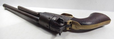 RARE COLT 1861 NAVY-NAVY CONVERSION REVOLVER from COLLECTING TEXAS - Image 13 of 21