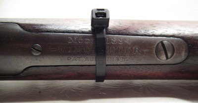 WINCHESTER MODEL 1894 SRC in .38-55 CALIBER from COLLECTING TEXAS – SPECIAL ORDER SHOTGUN BUTT – MADE 1898 - SHIPPED 1901 - Image 14 of 23
