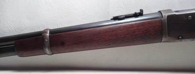 WINCHESTER MODEL 1894 SRC in .38-55 CALIBER from COLLECTING TEXAS – SPECIAL ORDER SHOTGUN BUTT – MADE 1898 - SHIPPED 1901 - Image 7 of 23