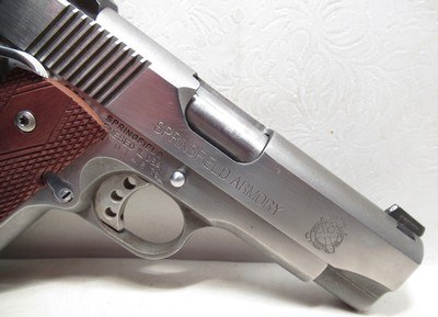 SPRINGFIELD ARMORY CHAMPION MODEL .45 CALIBER PISTOL from COLLECTING TEXAS – EXTRA FEATURES - Image 3 of 13