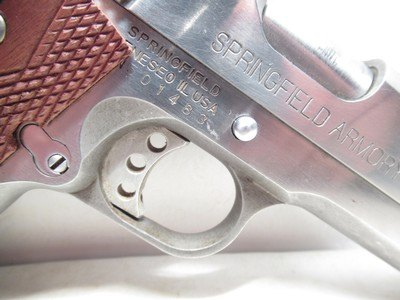 SPRINGFIELD ARMORY CHAMPION MODEL .45 CALIBER PISTOL from COLLECTING TEXAS – EXTRA FEATURES - Image 4 of 13