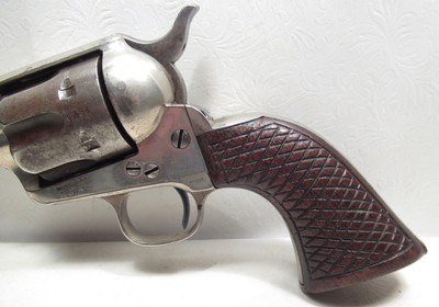 VERY INTERESTING COLT S.A.A. REVOLVER from COLLECTING TEXAS – HENRY NETTLETON INSPECTED – U.S. GOVT. SHIPPED in 1878 - Image 5 of 21